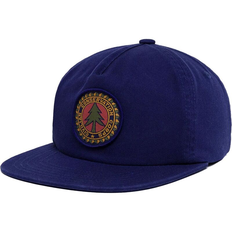 パークスプロジェクト メンズ アクセサリー 帽子 ヴィンテージ Parks Project Vintage Tree Patch Hat Navy ネイビー|ReVida 店