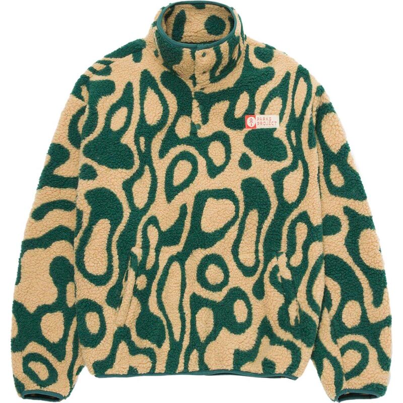 パークスプロジェクト メンズ アウター ジャケット・ブルゾン フリース Parks Project Geysers Trail Fleece Green グリーン