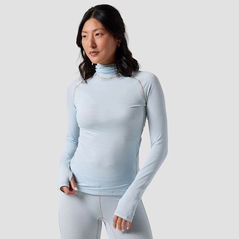 バックカントリー レディース トップス Tシャツ Backcountry Pines Microgrid Ultra-Lt Baselayer Balaclava Top - Women's Skyride