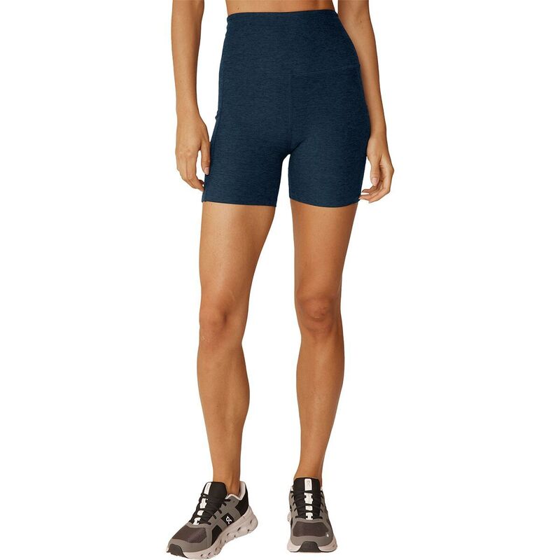 ビヨンドヨガ レディース ボトムス カジュアルパンツ Beyond Yoga Spacedye Keep Pace Pocket Short - Women's Nocturnal Navy ネイビー