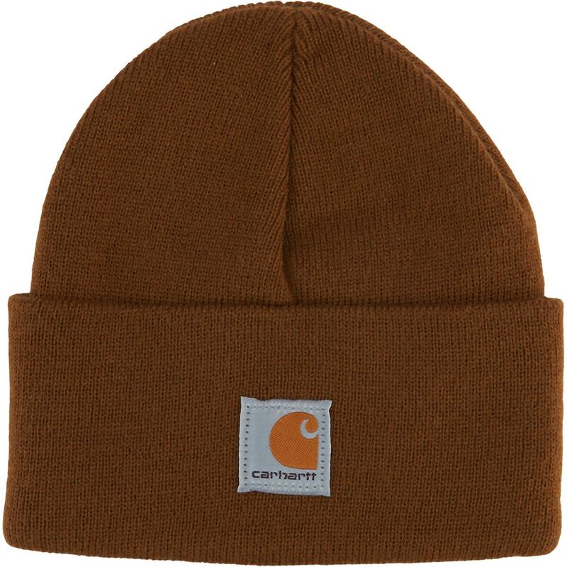 カーハート レディース アクセサリー 帽子 アクリル Carhartt Acrylic Watch Hat Carhartt Brown ブラウン｜ReVida 店