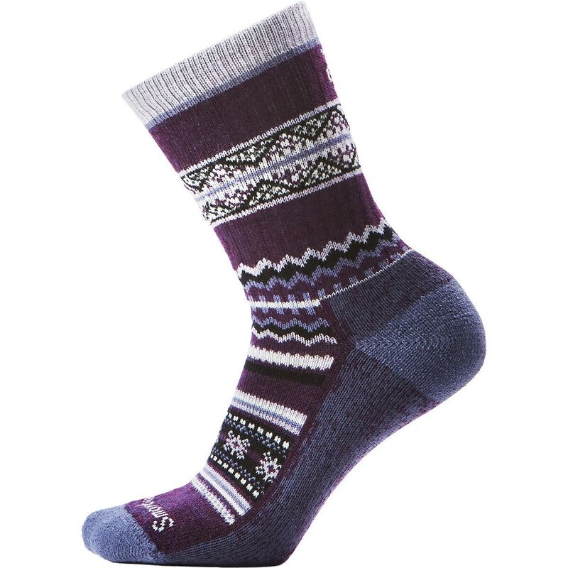 スマートウール メンズ アンダーウェア 靴下 セーター Smartwool Everyday Snowed In Sweater Crew Sock Chalk Violet チョーク 6,304円