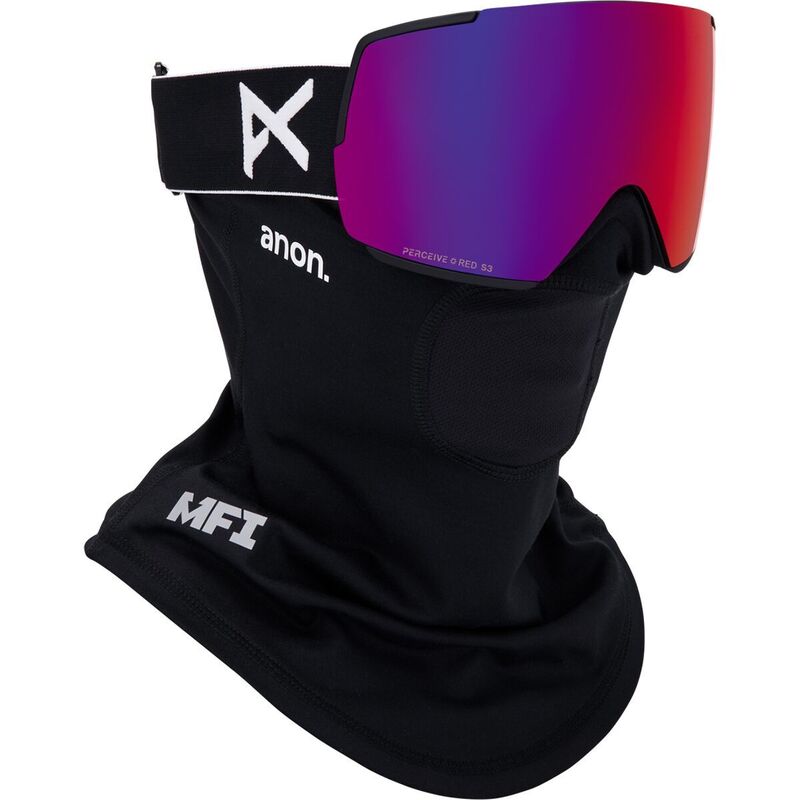 アノン メンズ アクセサリー サングラス・アイウェア Anon M5 Goggles + MFI Mask Black/Perceive Sunny Red ブラック
