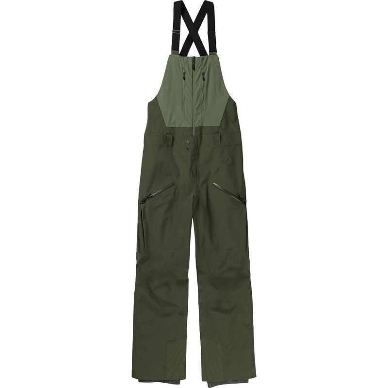 ブラックダイヤモンド メンズ ボトムス カジュアルパンツ Black Diamond Recon Stretch Bib Pant - Men's Tundra/Dark Moss｜ReVida 店