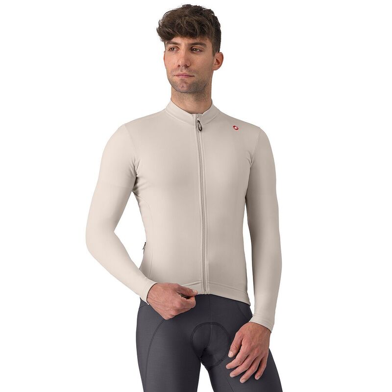 カステリ メンズ トップス Tシャツ ジャージー Castelli Espresso Thermal Jersey - Men's Clay/Dark Gray グレー|ReVida 店