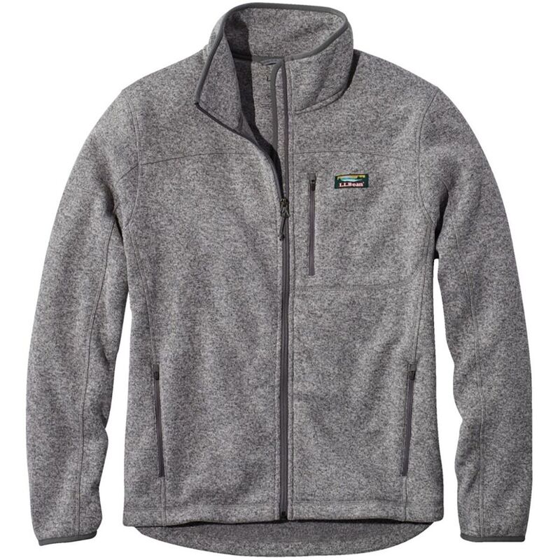 エルエルビーン メンズ アウター ジャケット・ブルゾン セーター フリース ジャケット L.L.Bean Bean Regular Sweater Fleece Full-Zip Jacket - Men Grey Heather グレー