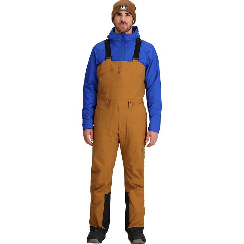 アウトドアリサーチ メンズ ボトムス カジュアルパンツ Outdoor Research Carbide Bib Pant - Men's Solid Bronze|ReVida 店