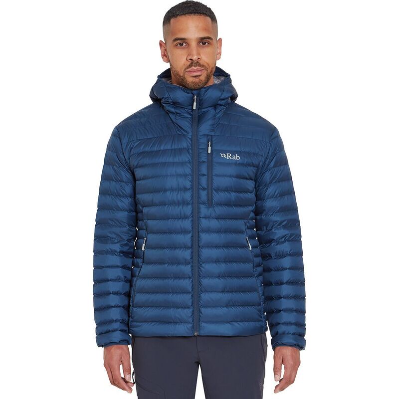 優しいこと メンズ アウター 上衣・上衣 落ち込む 上衣 Rab Microlight Alpine Down Jacket - Men\u0027s Tempest Blue 青み