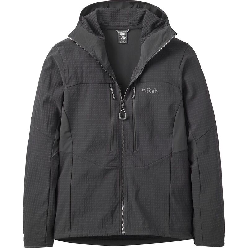 ラブ メンズ アウター ジャケット・ブルゾン パーカー Rab Ascendor Pro Hoodie - Men's Black ブラック 32,370円