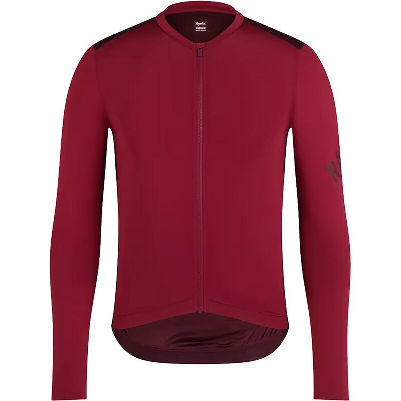 ラファ メンズ トップス Tシャツ ジャージー 長袖 Rapha Pro Team Long-Sleeve Jersey - Men's Burgundy/Port バーガンディ