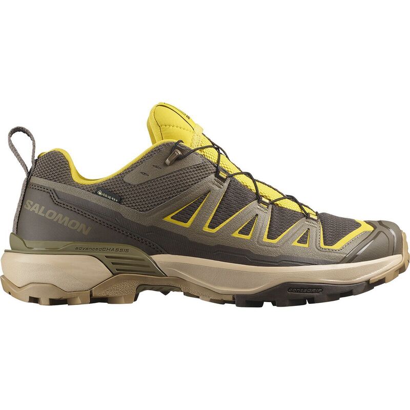 サロモン メンズ シューズ スニーカー Salomon X Ultra 360 Edge GTX Hiking Shoe - Men's Wren/Stone Gray/Cress Green グレー