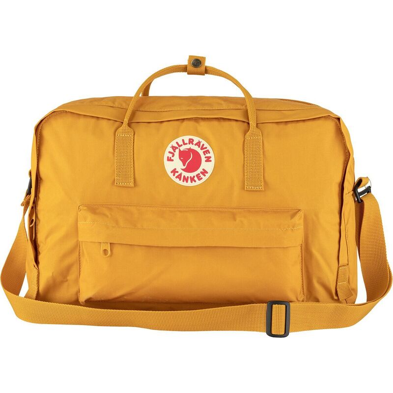 フェールラーベン メンズ 御徒面子 ボストンバッグ Fjallraven Kanken Weekender Bag Ochre