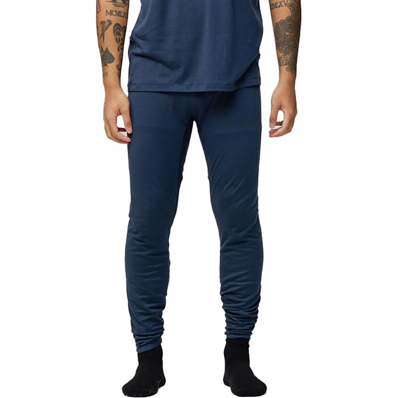 フェールラーベン メンズ ボトムス カジュアルパンツ Fjallraven Bergtagen Merino 190 LJ Bottom - Men's Mountain Blue ブルー｜ReVida 店