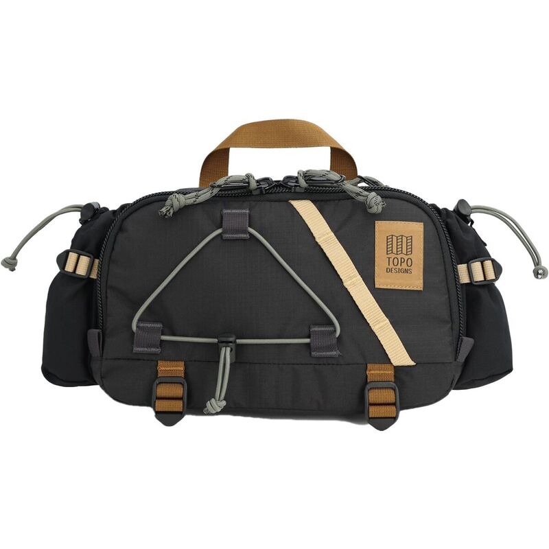 トポ・デザイン メンズ バッグ ボディバッグ・ウエストポーチ Topo Designs Mountain Hydro Hip Pack Black/Neutral ブラック