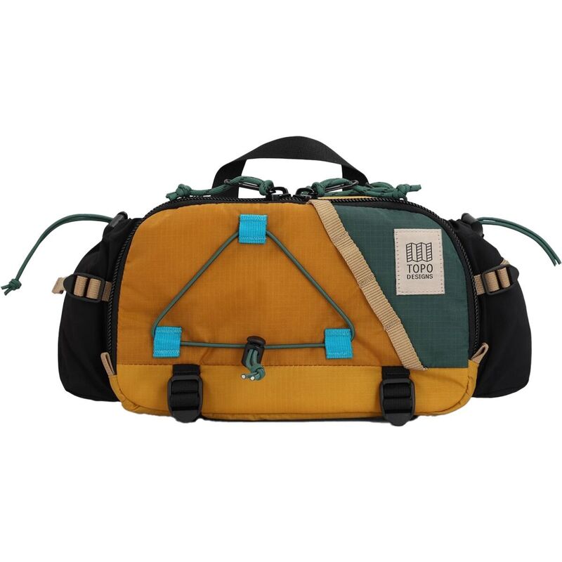 トポ・デザイン メンズ バッグ ボディバッグ・ウエストポーチ Topo Designs Mountain Hydro Hip Pack Mustard/Forest マスタード