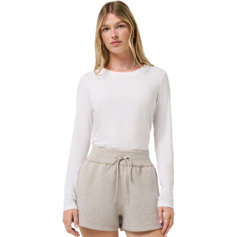 トラビスマヒュー レディース トップス Tシャツ 長袖 TravisMathew Cloud Long-Sleeve T-Shirt - Women's White ホワイト