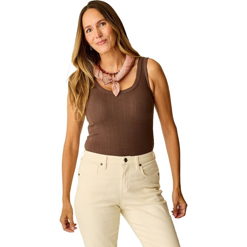 カーブデザイン レディース トップス タンクトップ Carve Designs Ever Tank Top - Women's Espresso 7,650円