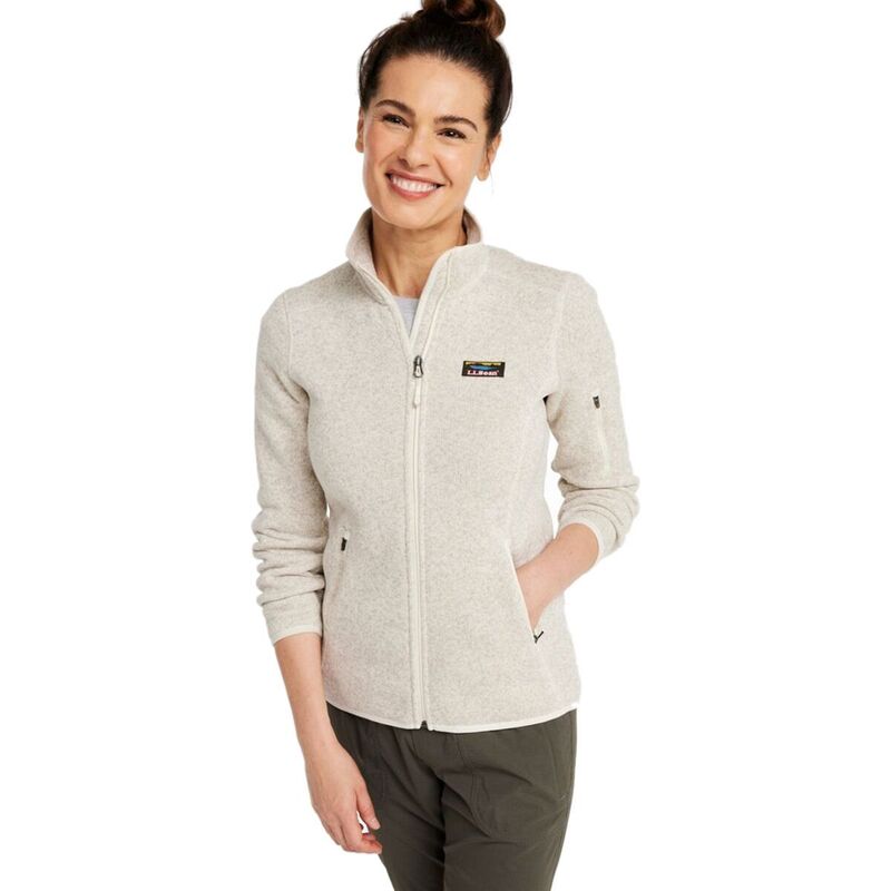 エルエルビーン レディース アウター ジャケット・ブルゾン セーター フリース ジャケット L.L.Bean Bean's Sweater Fleece Full-Zip Regular Jacket - Women's Sailcloth