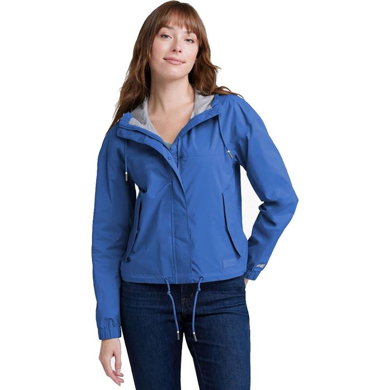 エルエルビーン レディース アウター 上衣・上衣 上衣 L.L.Bean Wharf Street Regular Rain Jacket - Women\u0027s Deep Blue 青色 レディースファッション-コート・ジャケット