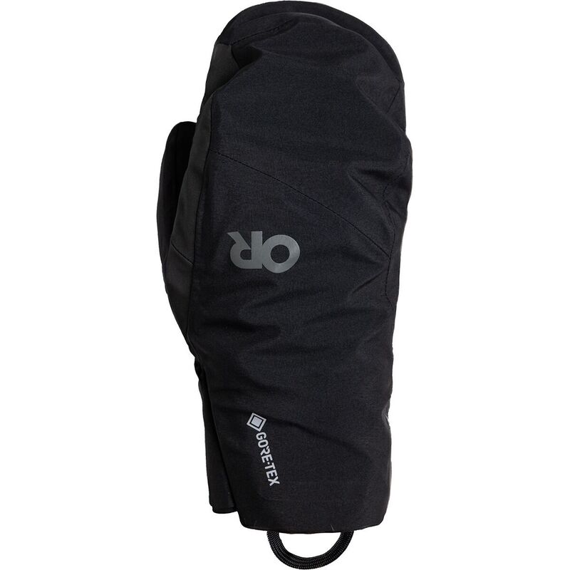 アウトドア問い合わせ メンズ 佩び物 グローブ Outdoor Research Hemispheres Team GORE-TEX 3L Mitten Black 黒いこと