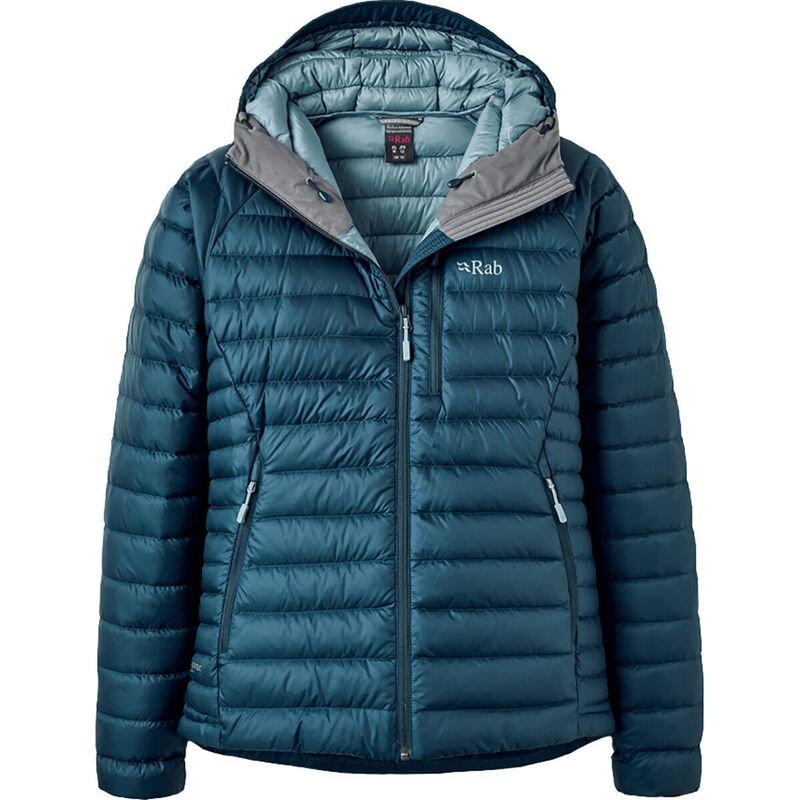 ラブ レディース アウター ジャケット・ブルゾン ダウン ジャケット Rab Microlight Alpine Down Jacket - Women's Tempest Blue ブルー