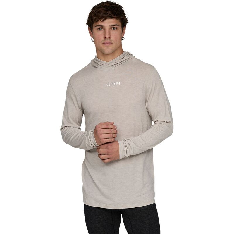 ルベント メンズ トップス シャツ Tシャツ 長袖 Le Bent Feathertop Ultralight Hooded Long-Sleeve T-Shirt - Men's Natural|ReVida 店