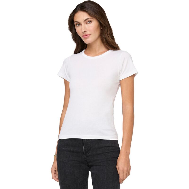 DU/ER レディース トップス Tシャツ DU/ER PurePima Slim Crew Top - Women's White ホワイト