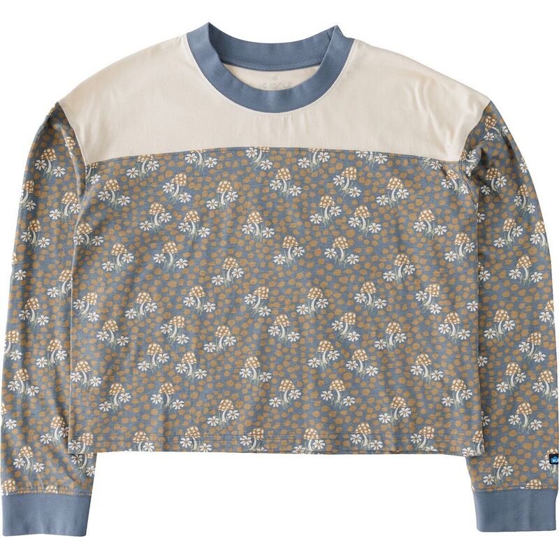 カブー レディース トップス Tシャツ 長袖 KAVU Francis Long-Sleeve Shirt - Women\'s Mushroom Patch