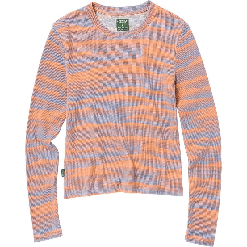 パークスプロジェクト レディース トップス Tシャツ ミニ シャツ Parks Project Smoky Mtn Haze Mini Waffle T-Shirt - Women\'s Multi Color マルチカラー