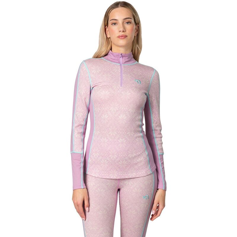 カリ ツラー レディース トップス Tシャツ Kari Traa Anna 1/2-Zip Top - Women's Bloom