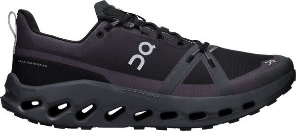 【送料無料】 オンジー メンズ スニーカー シューズ On Men's Cloudsurfer Trail Waterproof Running Shoes Black/Eclipse