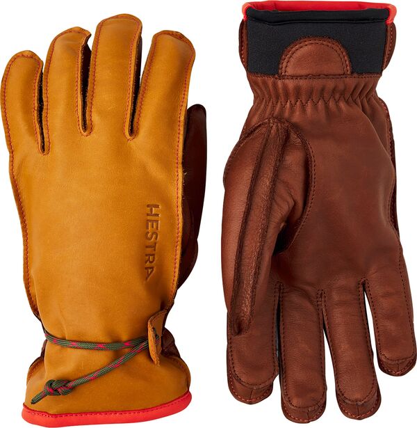 ヘストラ メンズ 付属物 グローブ Hestra Men\u0027s Wakayama 5 Finger Gloves Cork/Brown 赤銅色