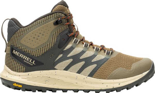 メレル メンズ シューズ ブーツ・レインブーツ Merrell Men's Nova 3 Mid Waterproof Hiking Boots Coyote｜ReVida 店