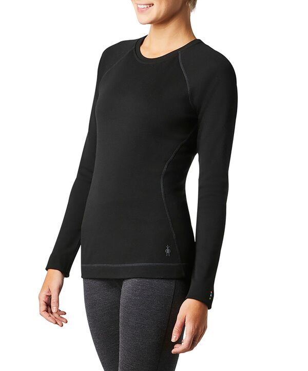 スマートウール レディース トップス シャツ Smartwool Women's Merino 250 Baselayer Top Black ブラック｜ReVida 店