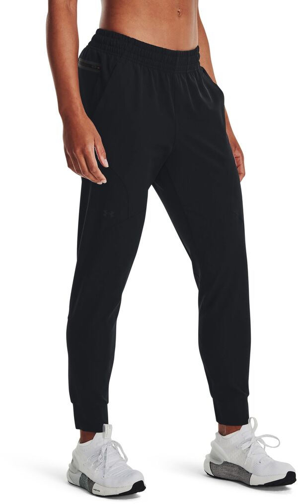 アンダーアーマー レディース ボトムス ハーフパンツ・ショーツ ジョガーパンツ Under Armour Women's Unstoppable Joggers Black ブラック｜ReVida 店