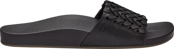 オルカイ レディース シューズ サンダル OluKai Women's Kamola Slide Black/Black ブラック 20,931円