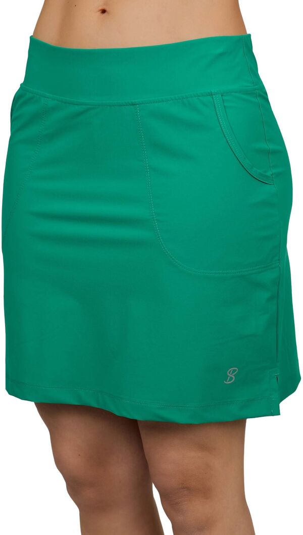 ソフィベラ レディース ボトムスカート Sofibella Women's 18 ” Skorteal ティール