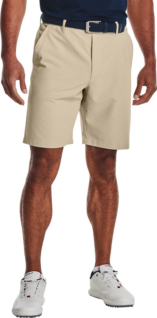 アンダーアーマー メンズ ボトムス ハーフパンツ・ショーツ Under Armour Men's Drive Golf Short Khaki Base/Halo Gray グレー｜ReVida 店