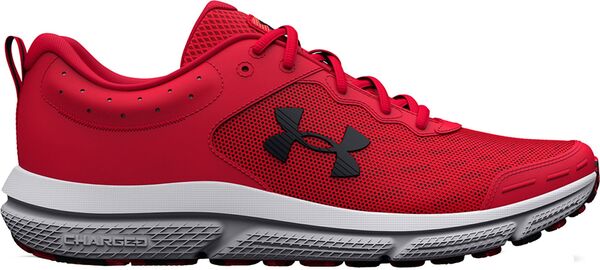 アンダーアーマー メンズ シューズ スニーカー Under Armour Men's Charged Assert 10 Running Shoes Red/Red/Black ブラック