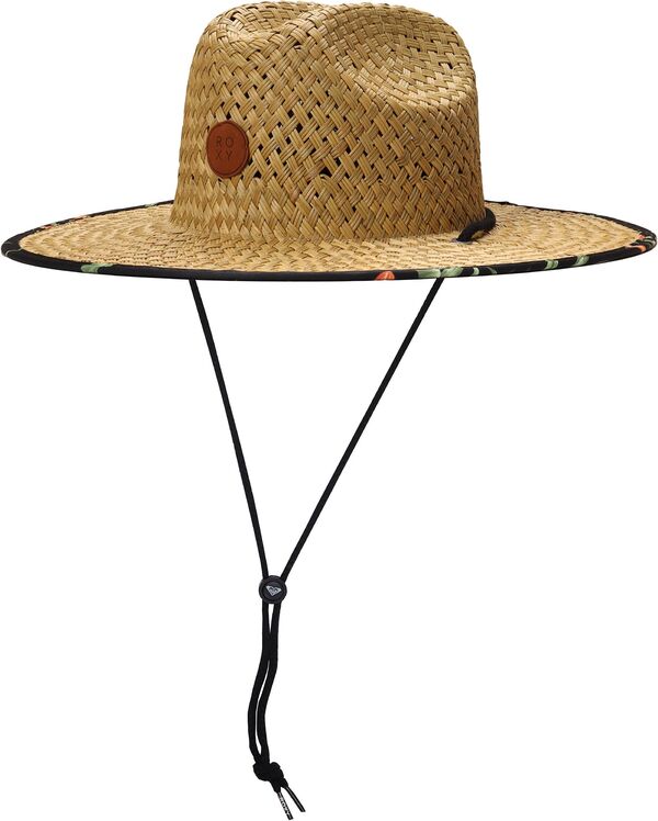 ロキシー レディース アクセサリー 帽子 Roxy Women's Pina to My Colada Straw Hat Island Escapade Anthracte