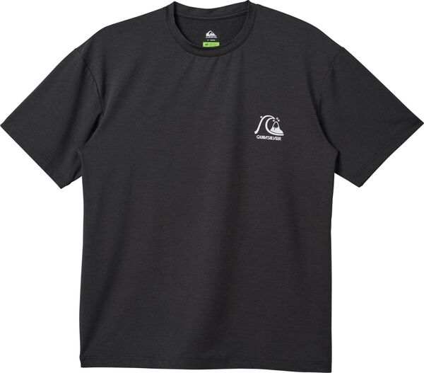 クイックシルバー メンズ トップス Tシャツ ロゴ Quiksilver Men's DNA Logo Short Sleeve Surf T-Shirt Phantom Heather ヘザー|ReVida 店