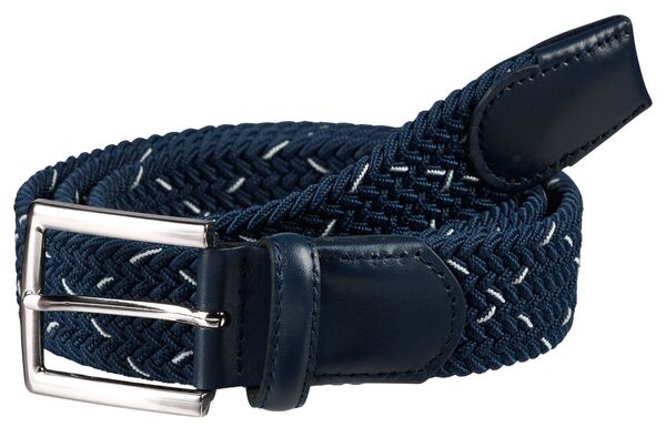 ウォルターヘーゲン メンズ アクセサリー ベルト Walter Hagen Men's Braided Stitch Belt Navy/White ホワイト 9,734円