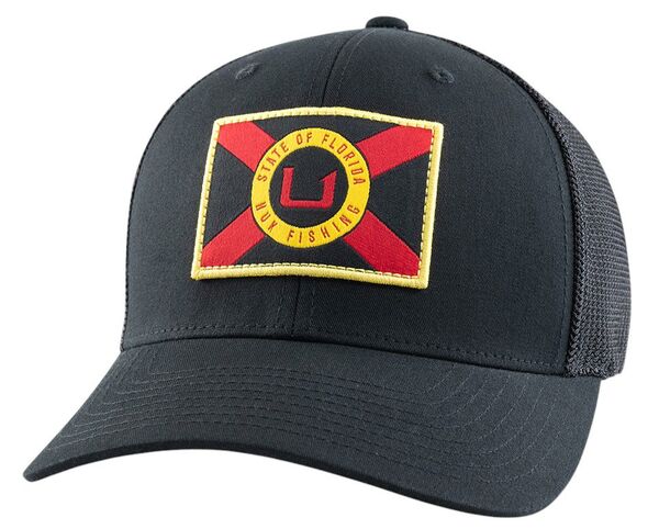 フック メンズ アクセサリー 帽子 HUK States 110 Trucker Hat Black ブラック