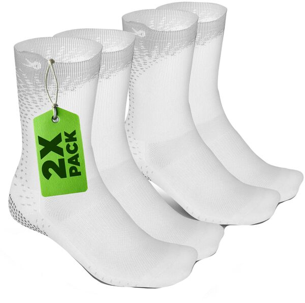 ラックス メンズ アンダーウェア 靴下 LUX Performance Grip Cleat Calf Socks - 2 Pack White ホワイト