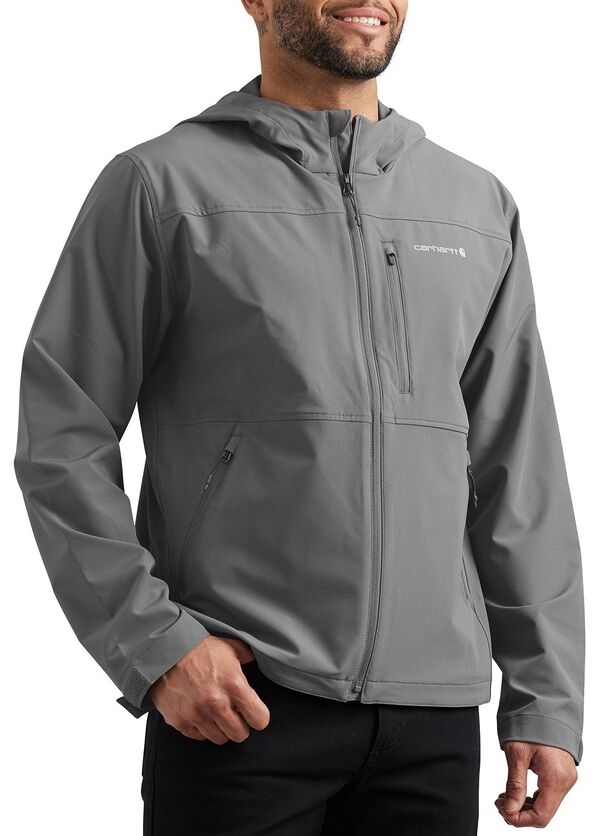 カーハート メンズ アウター ジャケット・ブルゾン フーデッドジャケット Carhartt Men'sun Defender Hooded Jacket Steel｜ReVida 店