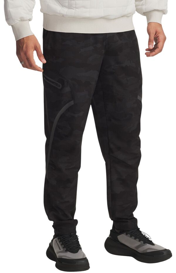 アンダーアーマー メンズ ボトムス カジュアルパンツ カーゴパンツ Under Armour Men's Unstoppable Cargo Pants Black/Camo ブラック