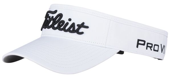 タイトリスト レディース アクセサリー 帽子 Titleist Adultour Performance Golf Visor White/Black 2 ホワイト