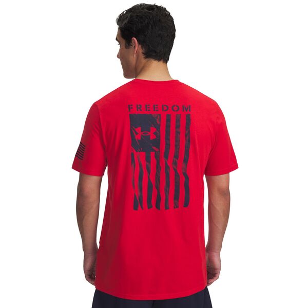 アンダーアーマー メンズ トップス Tシャツ グラフィック Under Armour Men's Freedom Flagraphic T-Shirt Red/Midnight Navy ネイビー