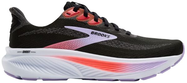 ブルックス レディース シューズ スニーカー Brooks Women\'s Ghost 17 Running Shoes Black/Purple ブラック|ReVida 店