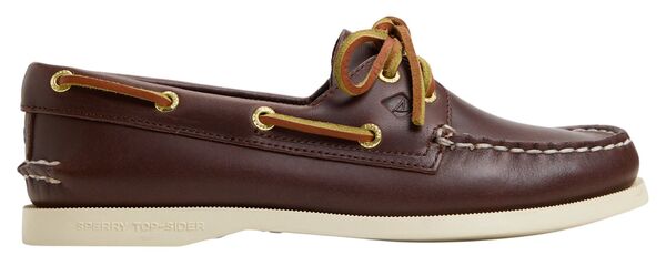 スペリー レディース シューズ スニーカー Sperry Womens Authentic Original 2 Eye Boat Shoe Smooth Brown ブラウン